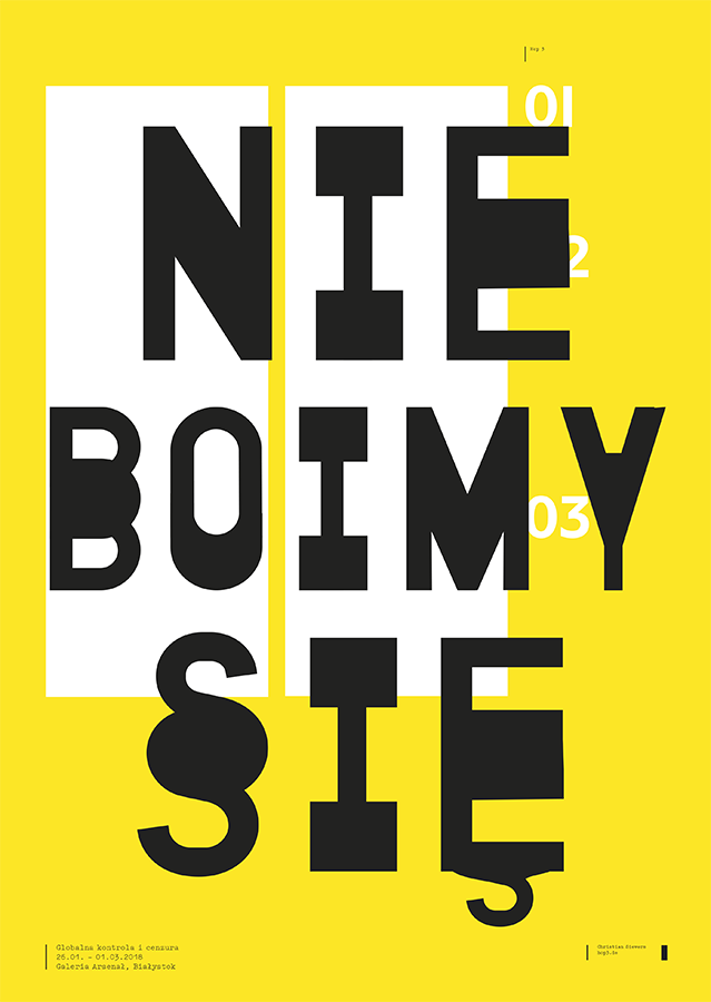 Hop 3 - polnisch-sprachiges Plakat